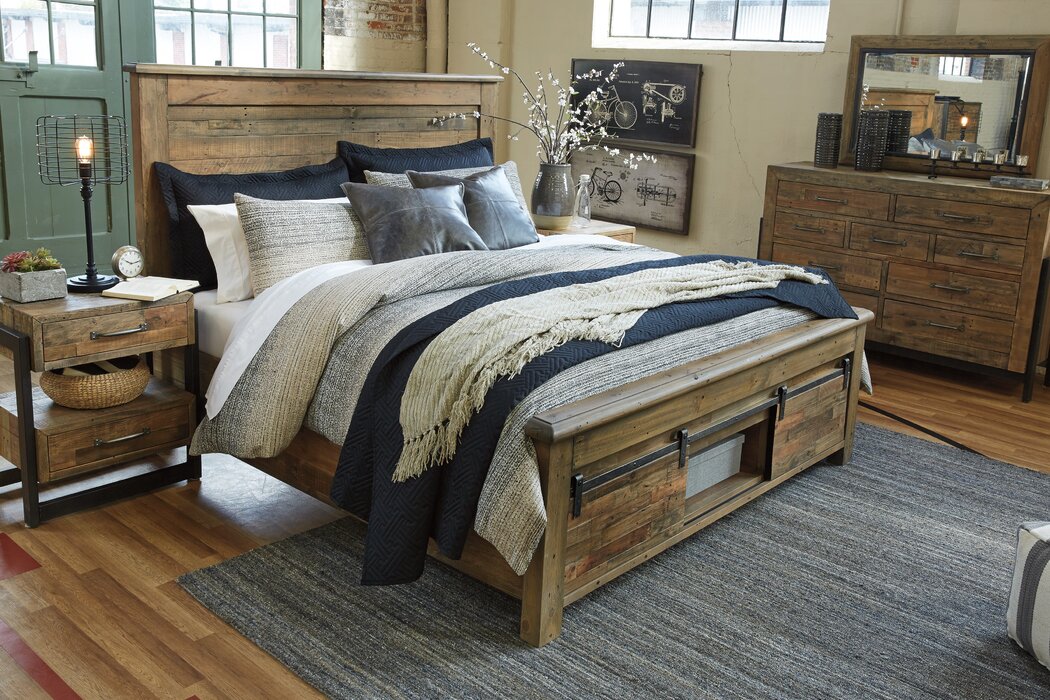 Rustic Bedroom Design Photo by Wayfair